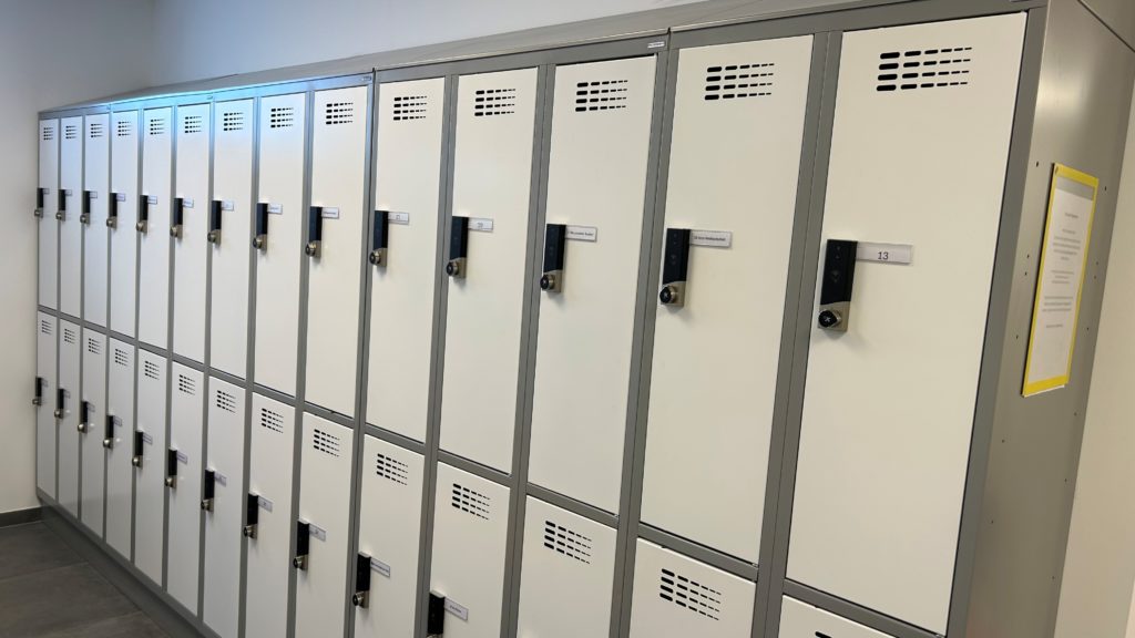 Locker room